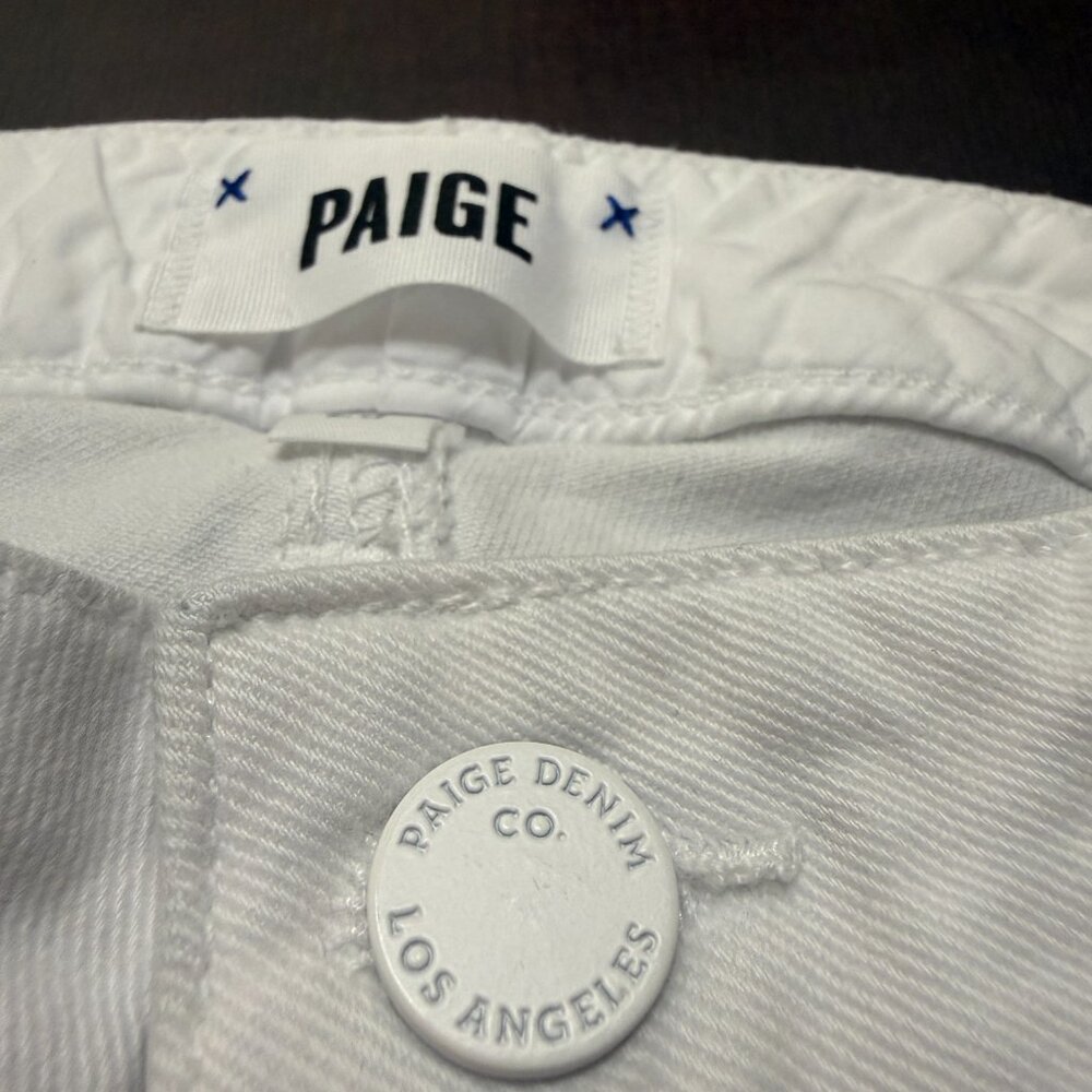 PAIGE White Skinny Jeans | Women’s Designer Denim | Size 29 - Picture 5 of 9